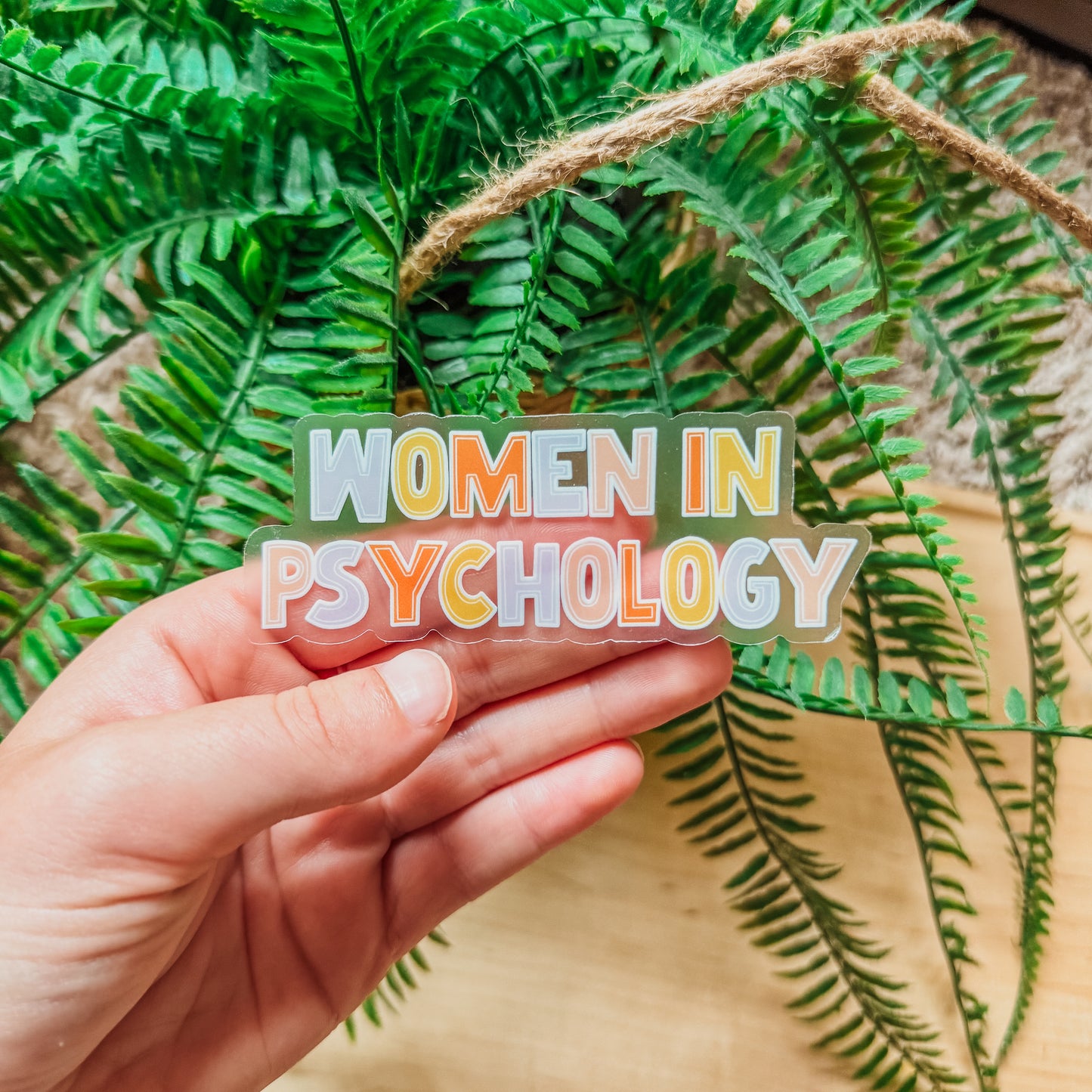 Women in Psychology Sticker