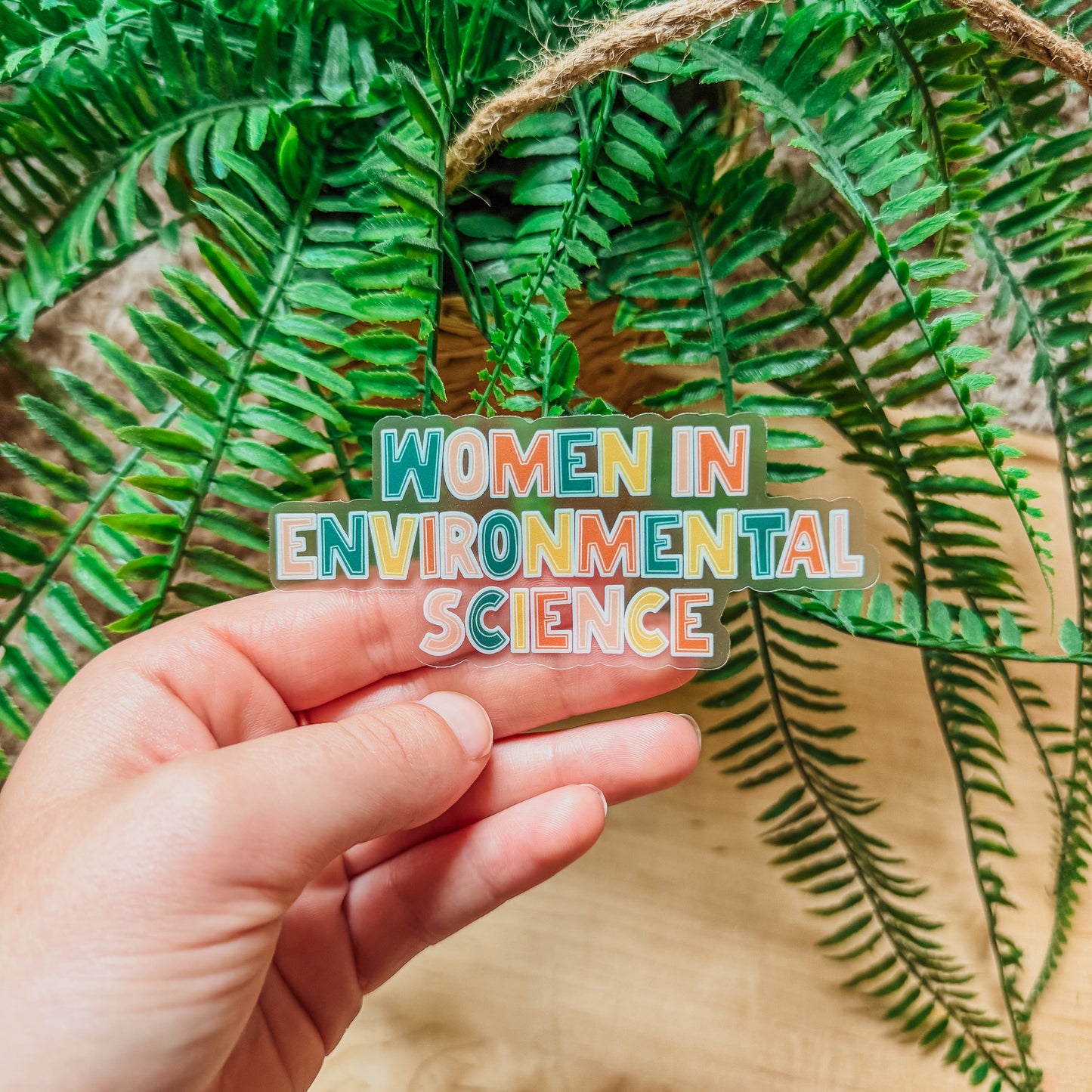 Women in Environmental Science Sticker