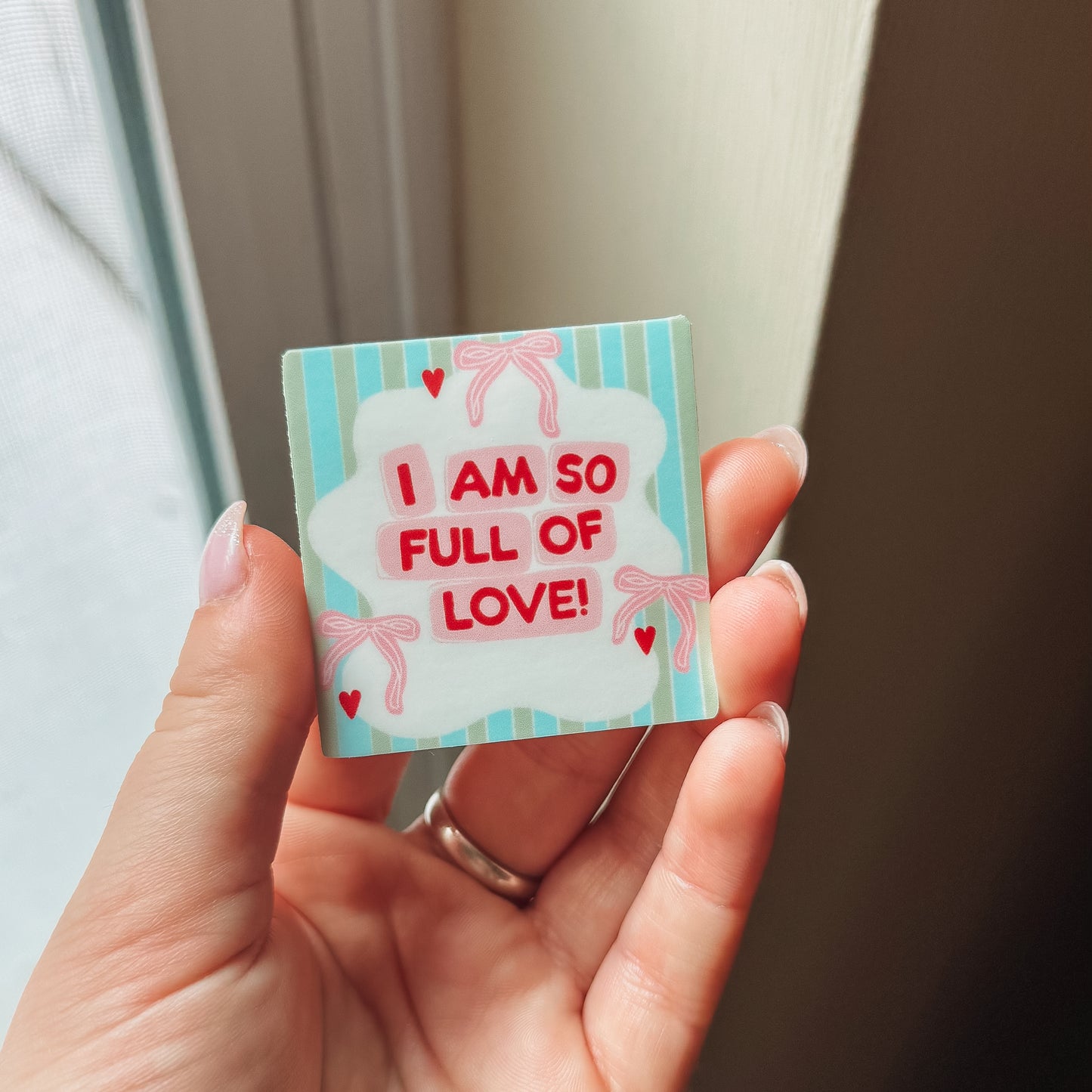 Full of Love Sticker (Mini)