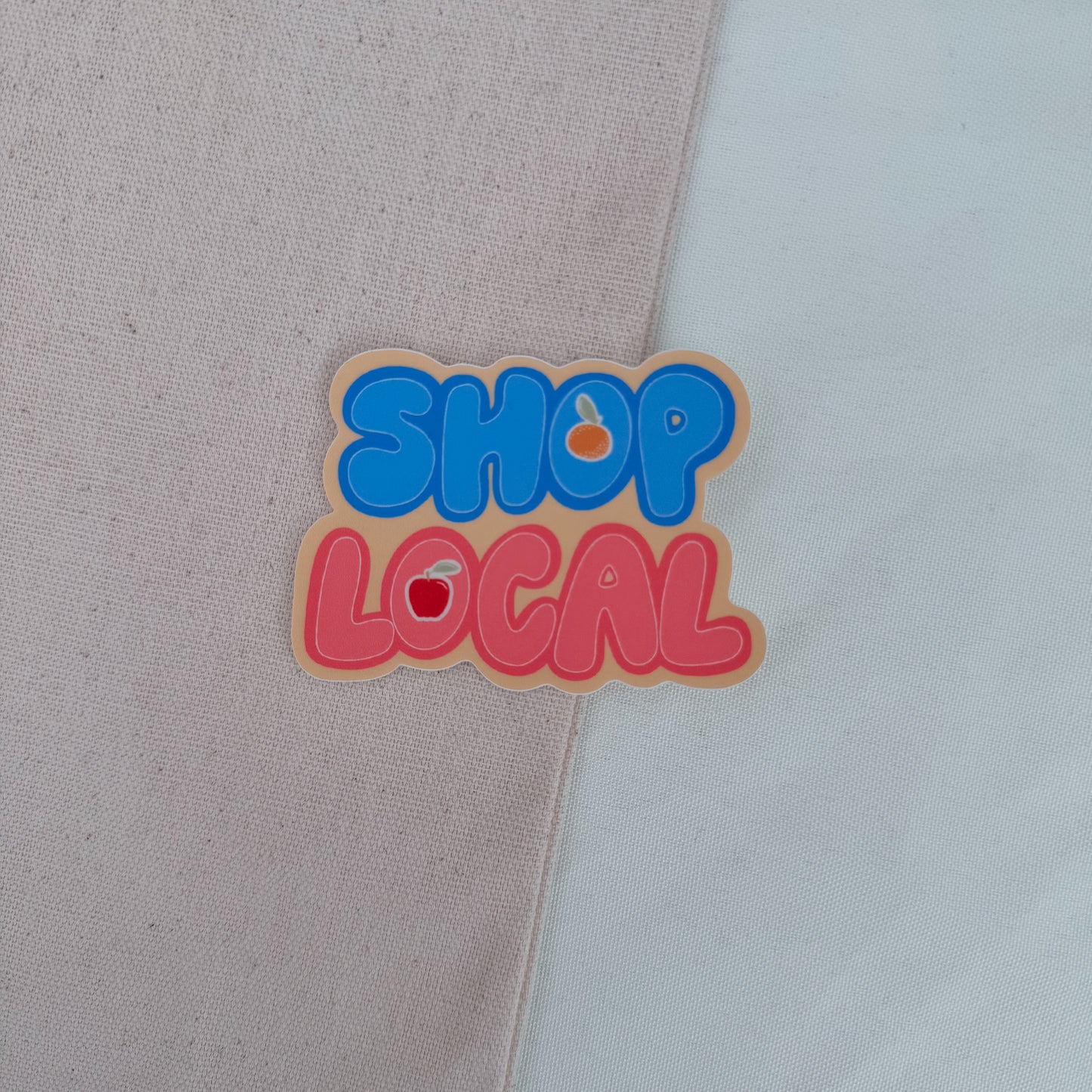 Shop Local Sticker