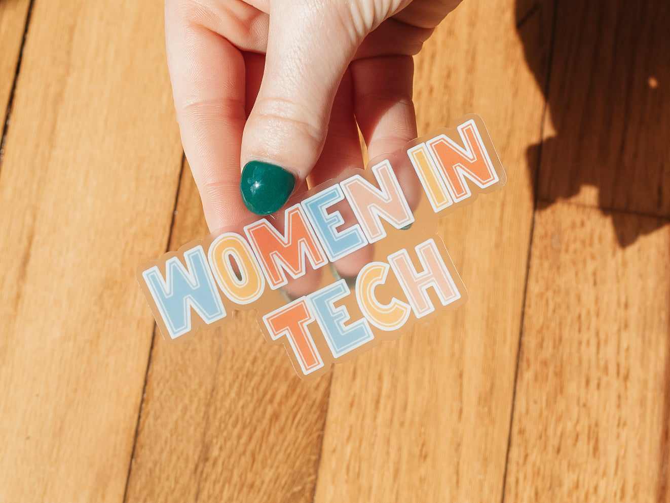 Women in Tech Sticker