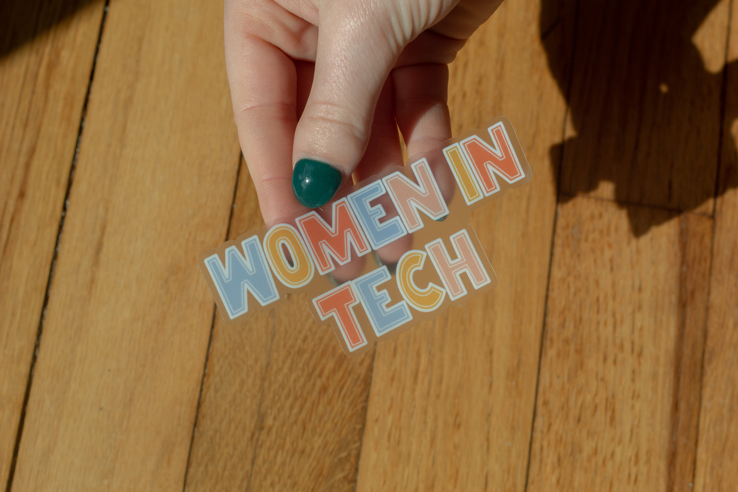 Women in Tech Sticker