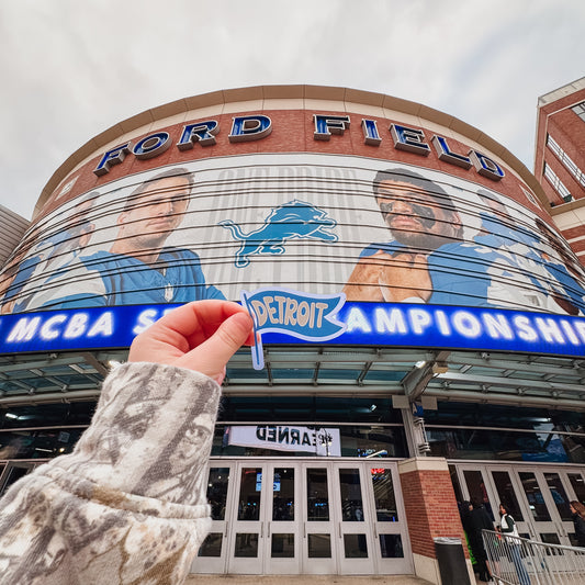 Detroit Flag Sticker