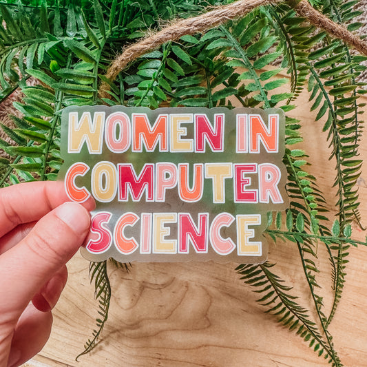 Women in Computer Science Sticker