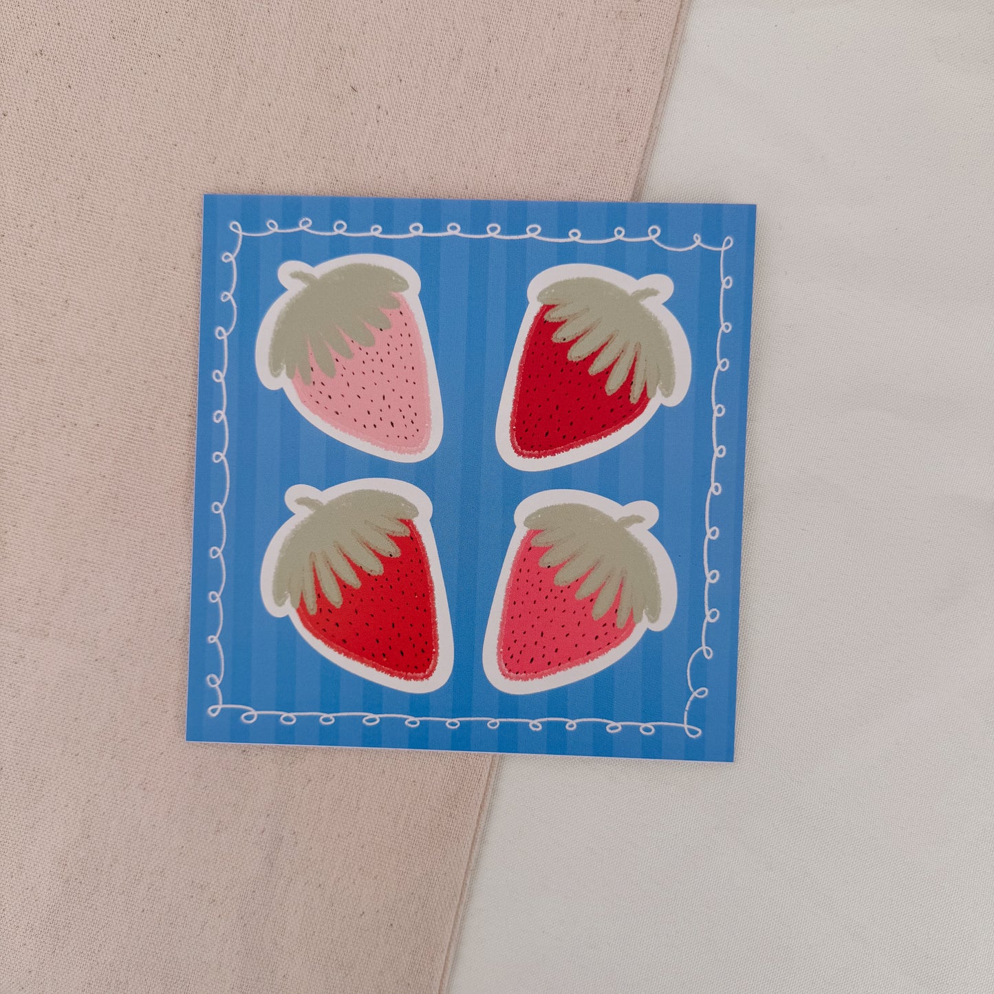 Mini Prints (Strawberry & Horseshoe)