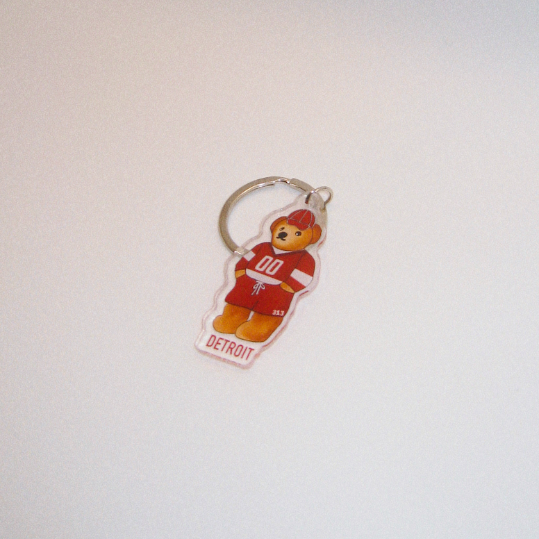 Detroit Red Wings Keychain