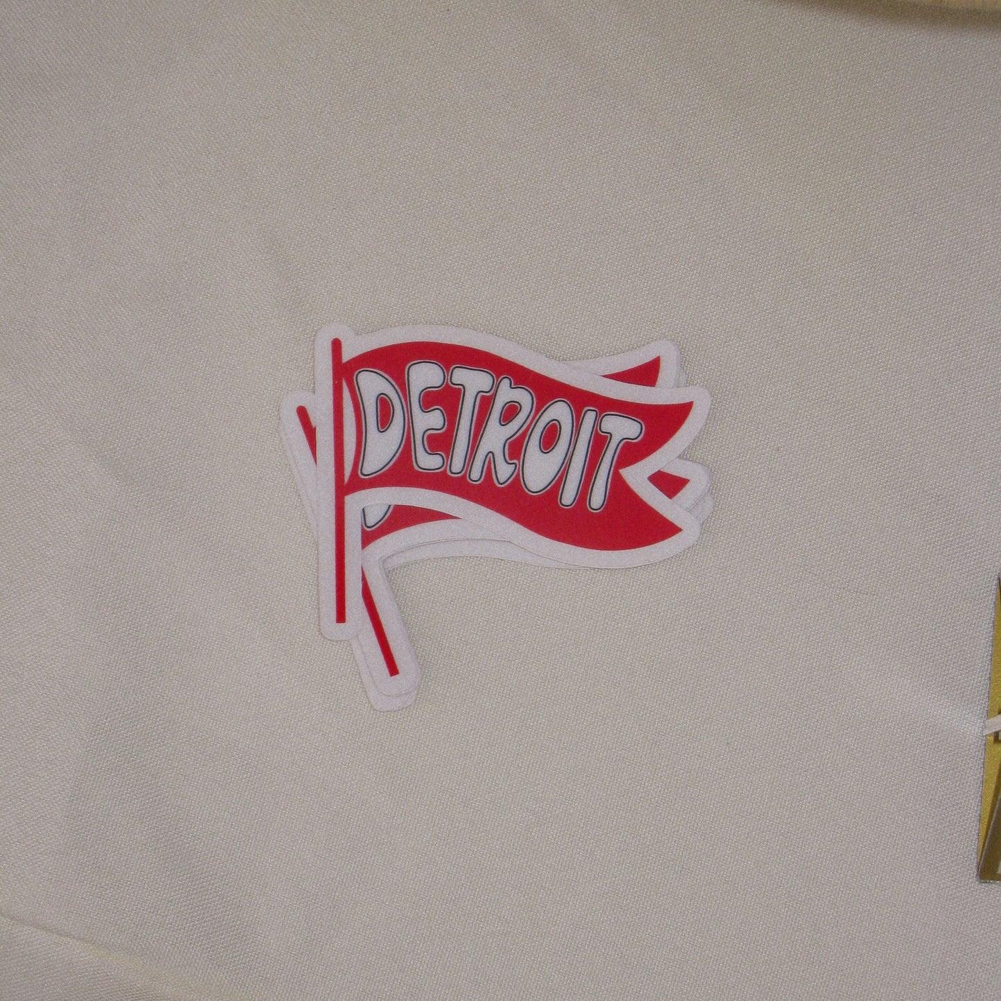 Detroit Sports Flag Sticker