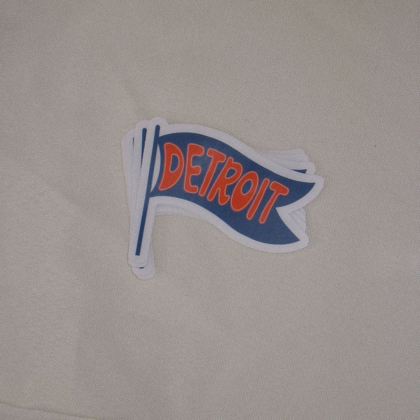 Detroit Sports Flag Sticker