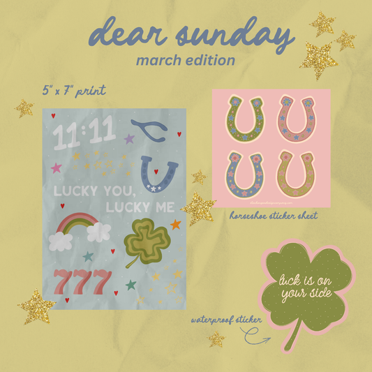 Dear Sunday Monthly Subscription