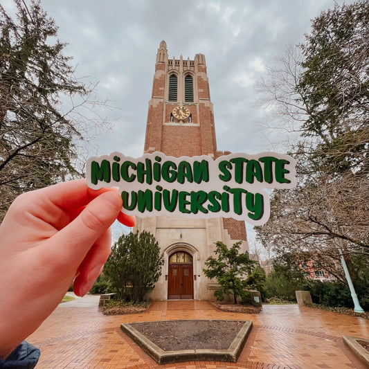 Michigan State University Sticker (Large)