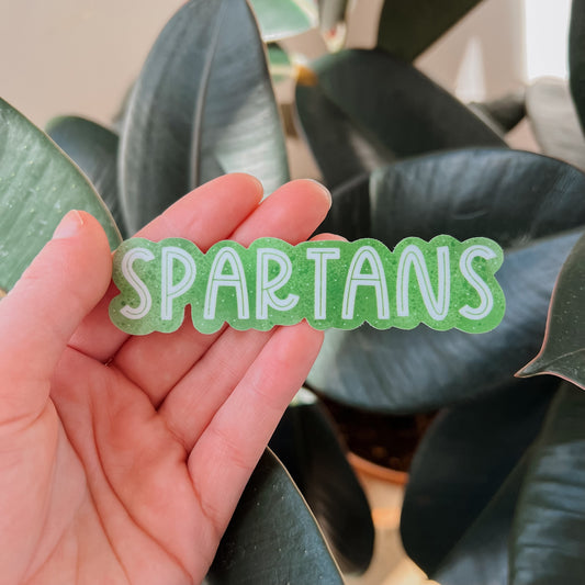 Michigan State University Spartan Sticker (Mini)