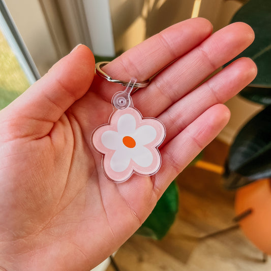 Daisy Keychain